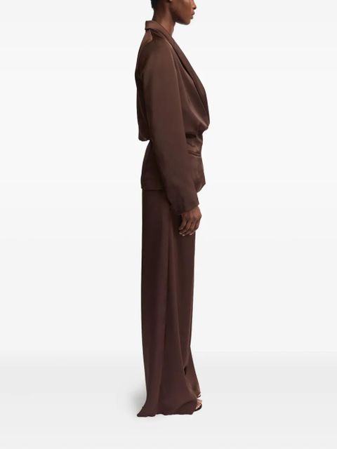 16Arlington Argo elasticated-waist trousers - Brown