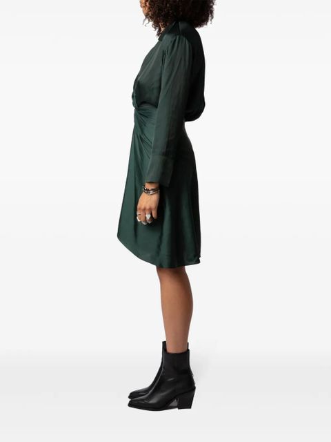 Zadig&Voltaire Rozo dress - Green