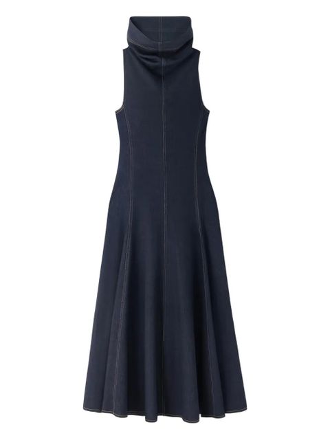 Jacquemus The Triangle de-Nîmes denim dress - Blue - zdjęcie produktu nr 1