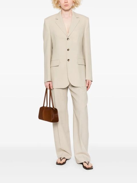 WARDROBE.NYC wool blazer - Neutrals - zdjęcie produktu nr 2