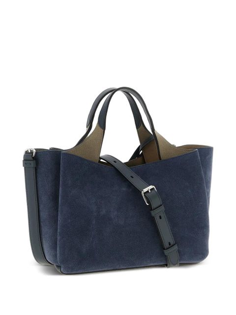 Tod's mini Apa suede tote bag - Blue