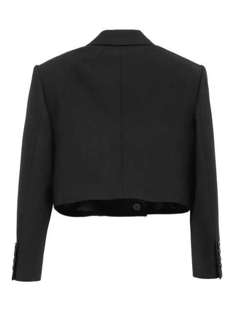 Chloé Spencer striped button blazer - Black - zdjęcie produktu nr 2