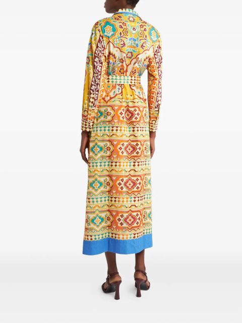 ETRO printed dress - Neutrals
