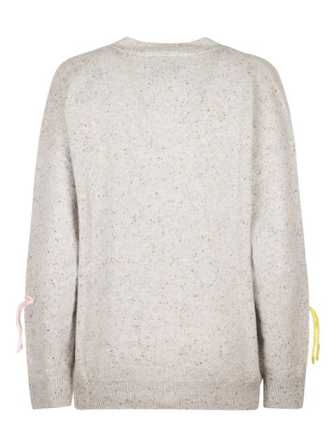 MC2 Saint Barth x Warner Bros V-neck cardigan - Neutrals - zdjęcie produktu nr 2