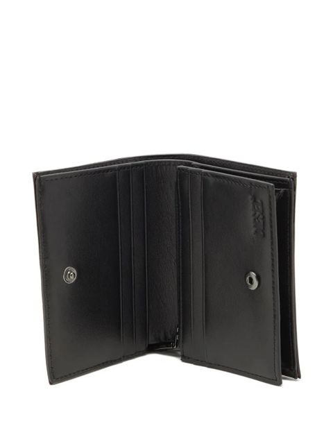 Diesel embossed logo bi-fold wallet - Red