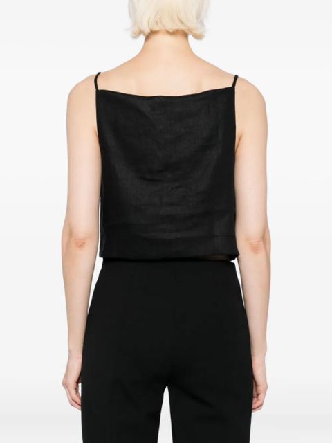 Reformation Kerri linen top - Black