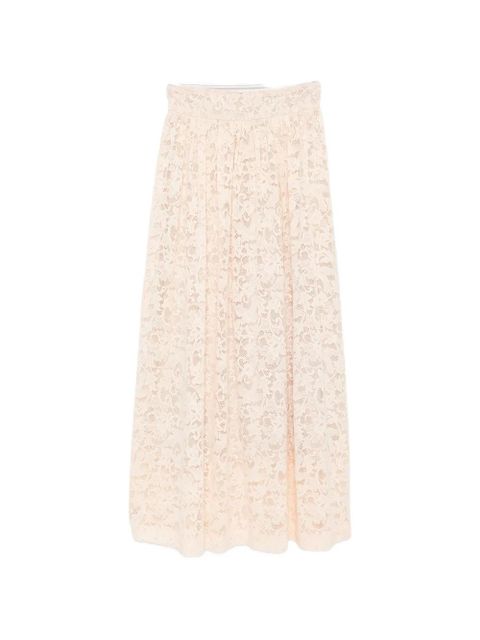 ZIMMERMANN flower-lace maxi skirt - Neutrals - zdjęcie produktu nr 1