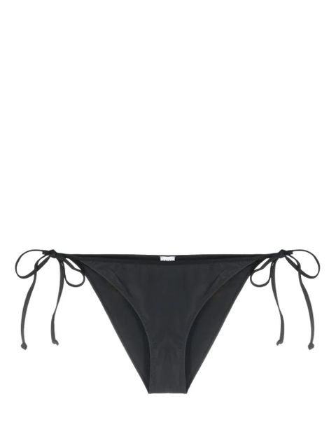 GANNI logo-print bikini bottom - Black - zdjęcie produktu nr 1