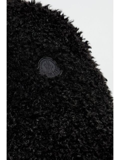 Moncler faux shearling jacket - Black