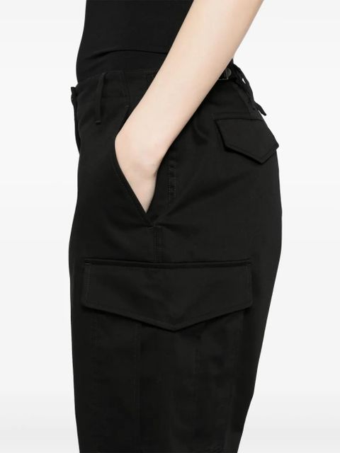 TOM FORD cotton cargo trousers - Black