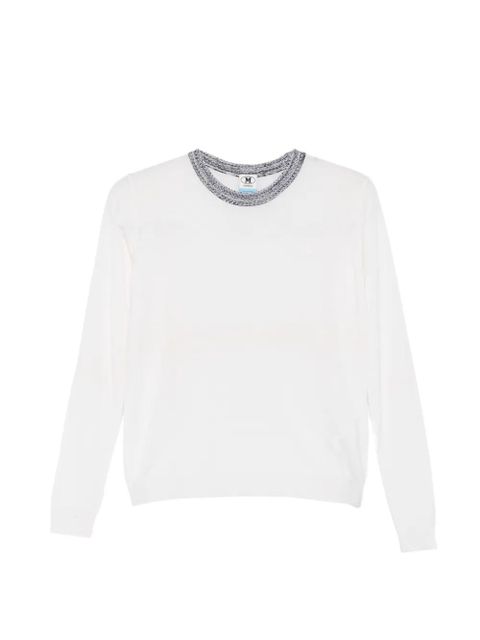 Missoni crew-neck sweater - White - zdjęcie produktu nr 1