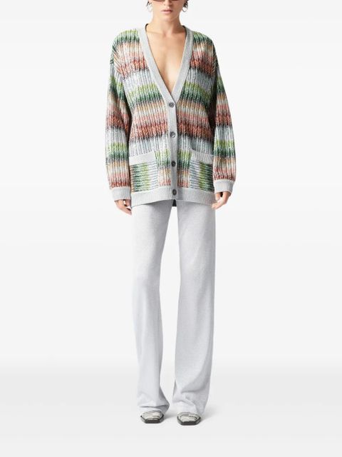 Missoni striped cardigan - Green