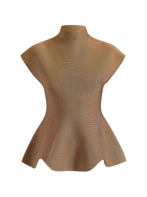 KHAITE Andra top - Brown - zdjęcie produktu nr 1