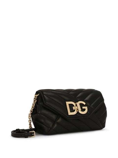 Dolce & Gabbana small Lop quilted crossbody bag - Black