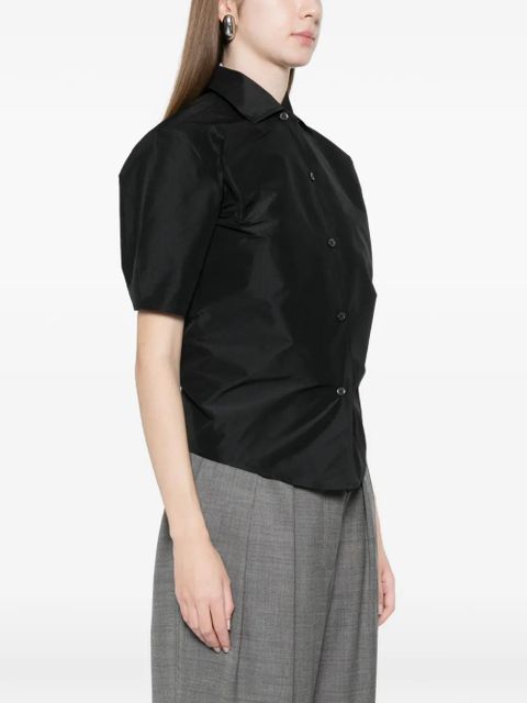 Jil Sander pointed-collar shirt - Black