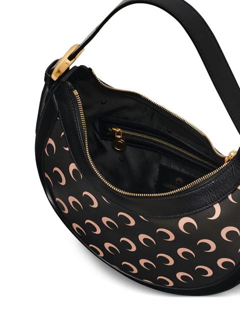 Marine Serre Eclips shoulder bag - Black