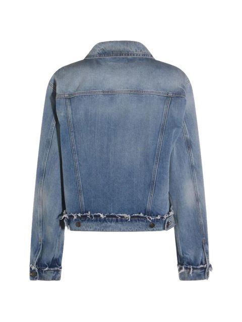 Maison Margiela patch-pockets denim jacket - Blue - zdjęcie produktu nr 2