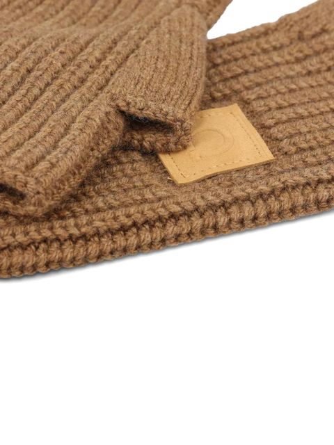 Ferragamo gancini wool gloves - Brown - zdjęcie produktu nr 2