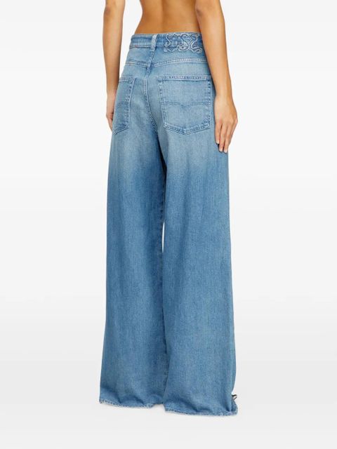 Diesel 1996 D-SIRE-S6 embroidered jeans - Blue - zdjęcie produktu nr 2