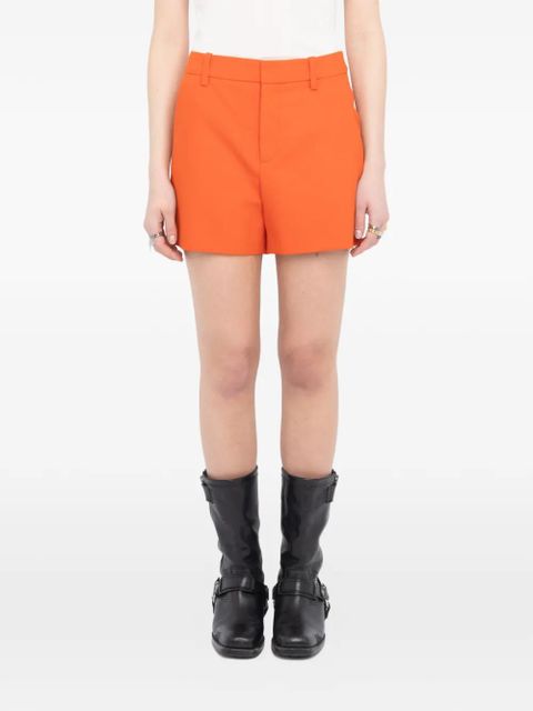 Zadig&Voltaire Sidou tailored shorts - Orange