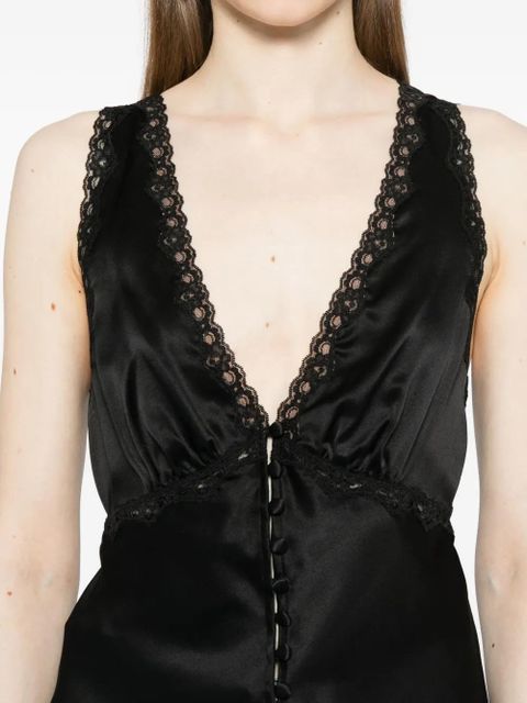 Reformation Addie top - Black