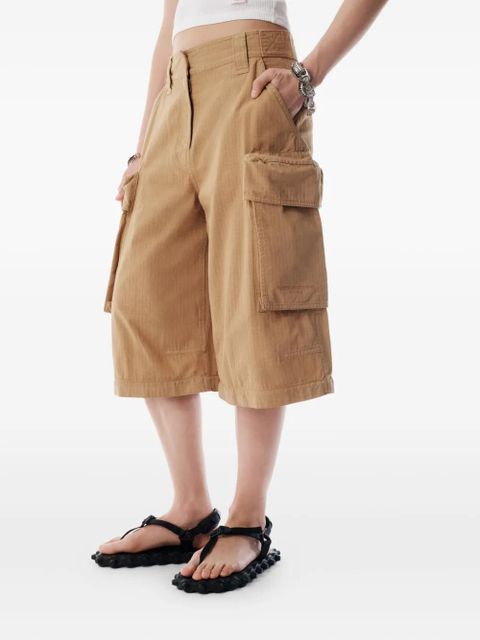 Alexander Wang ripstop cargo trousers - Brown
