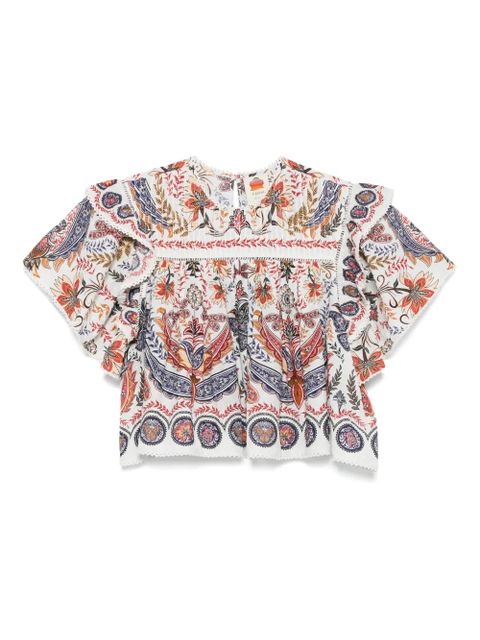 FARM Rio Boho Glam blouse - White - zdjęcie produktu nr 1