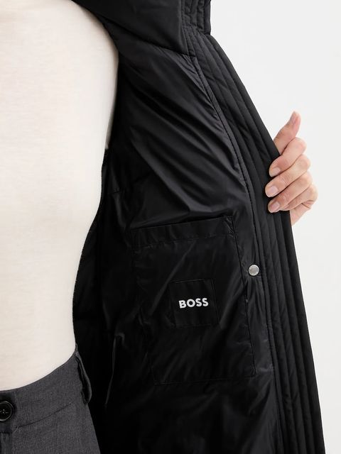 BOSS kurtka kolor czarny zimowa 50546844