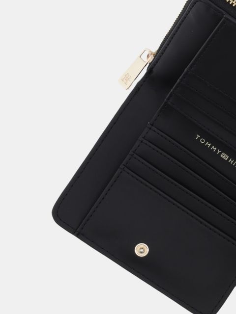 Tommy Hilfiger portfel damski kolor czarny AW0AW17743