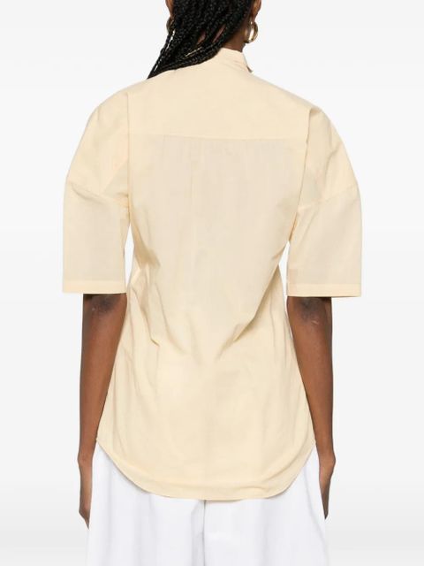 LEMAIRE foulard short-sleeve shirt - Yellow