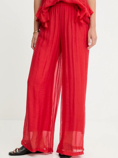 Answear.LAB komplet damski kolor czerwony