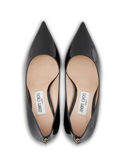 Jimmy Choo 65mm Love heeled pumps - Black