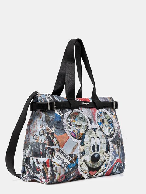 Desigual torebka MICKEY COLLAGE kolor multicolor 25WAXA40
