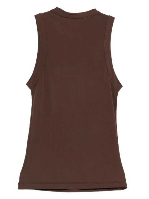 Aya Muse sleeveless tank top - Brown - zdjęcie produktu nr 2