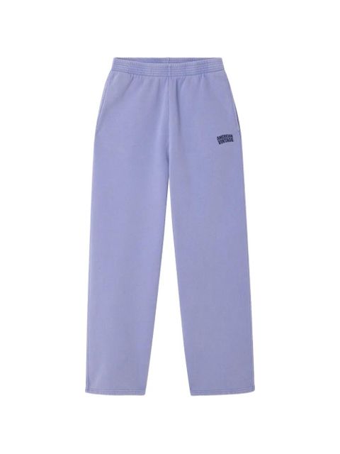 American Vintage elasticated-waist track - Purple - zdjęcie produktu nr 1