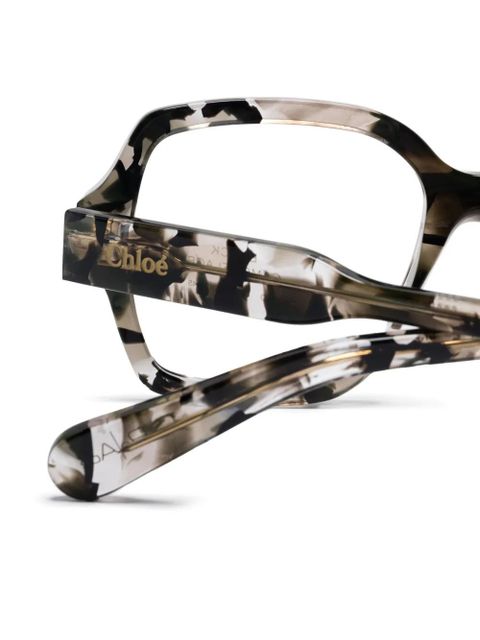 Chloé Eyewear square-frame glasses - Grey