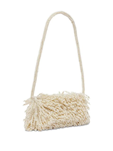 Vanina Cascade de Caresses beaded-fringe bag - Neutrals - zdjęcie produktu nr 2