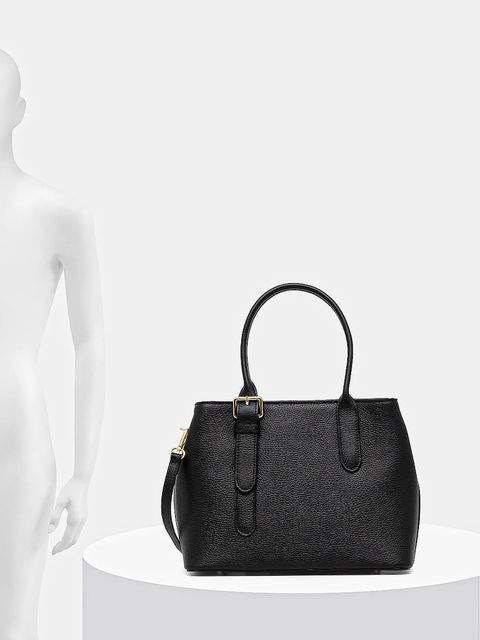 Answear.LAB torebka skórzana kolor czarny