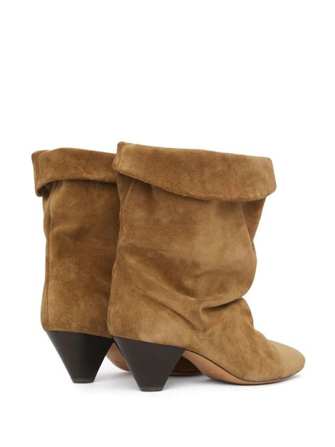 ISABEL MARANT 40mm Ryska suede boots - Brown