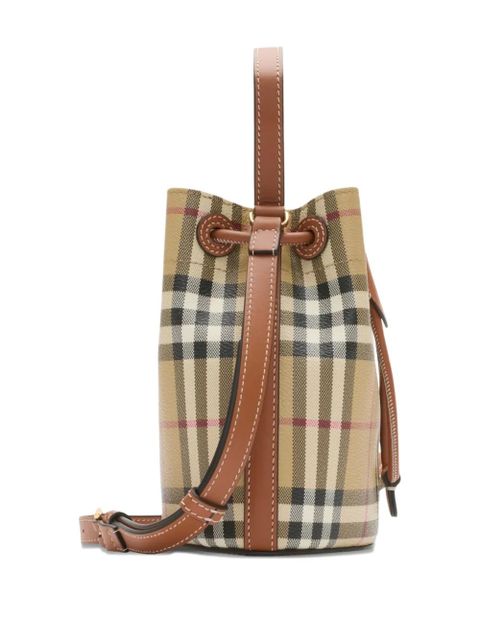 Burberry mini TB bucket bag - Neutrals