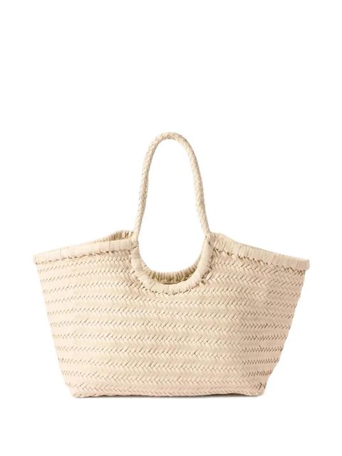 DRAGON DIFFUSION big Nantucket braided-handle tote bag - Neutrals - zdjęcie produktu nr 1
