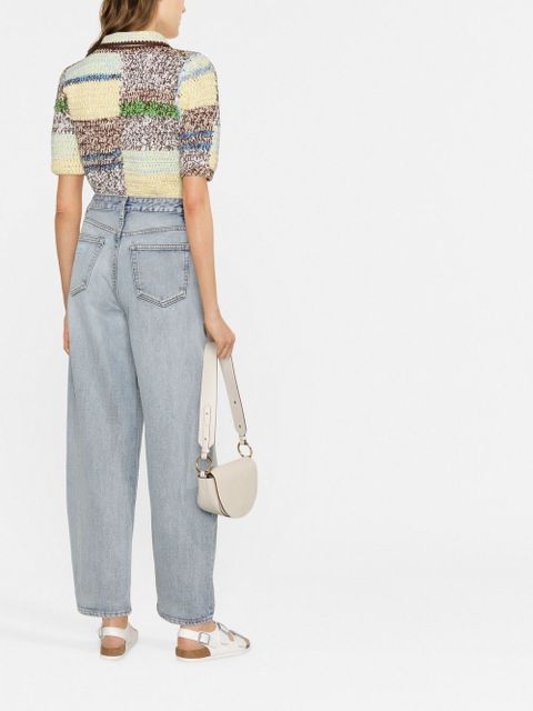 GANNI Stary tapered jeans - Blue