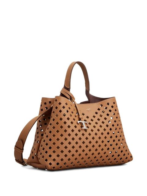 Tod's cut-out top handle tote bag - Brown - zdjęcie produktu nr 2