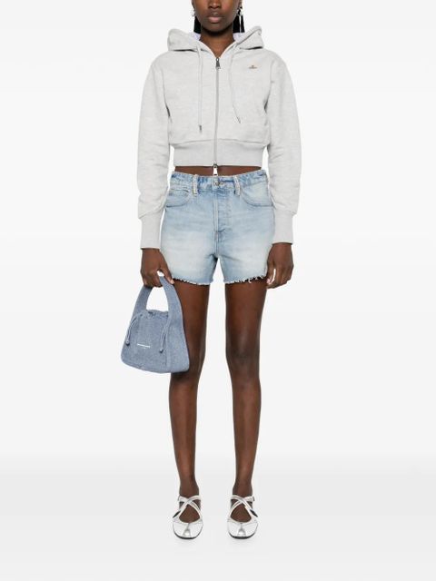 Alexander Wang five-pocket belt-loop shorts - Blue - zdjęcie produktu nr 2