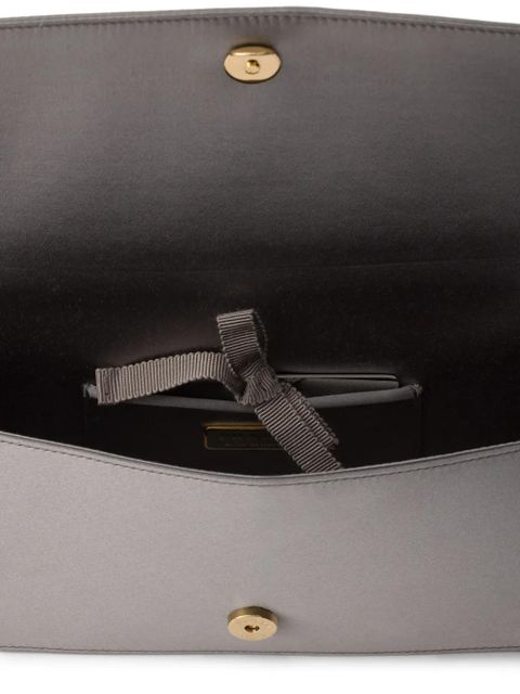 Prada mini satin shoulder bag - Grey