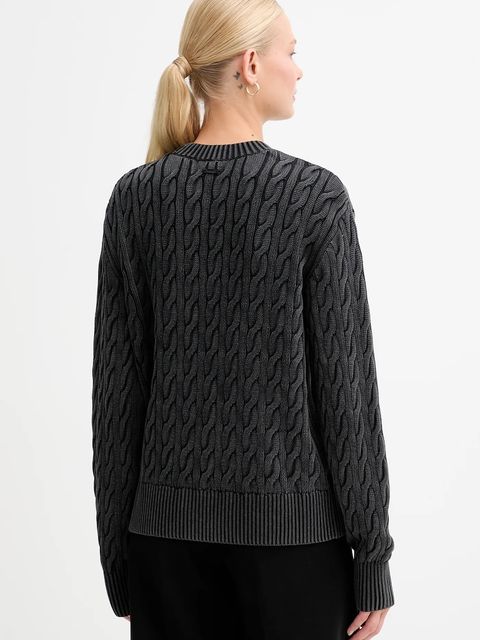 Levi's sweter bawełniany damski kolor czarny 0037S