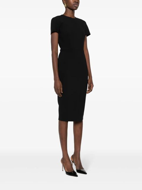 Victoria Beckham T-shirt fitted dress - Black - zdjęcie produktu nr 2