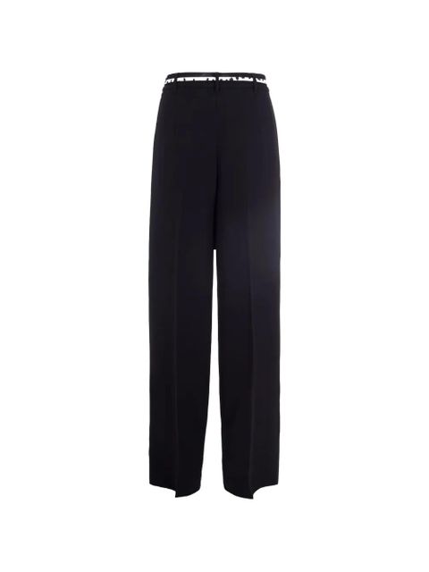 Max Mara high-waisted pleated belted trousers - Black - zdjęcie produktu nr 2