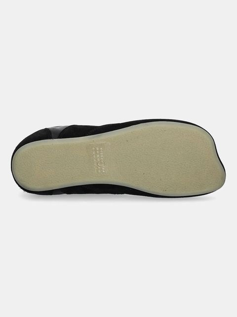 MM6 Maison Margiela sneakersy skórzane damskie kolor czarny S66WS0106