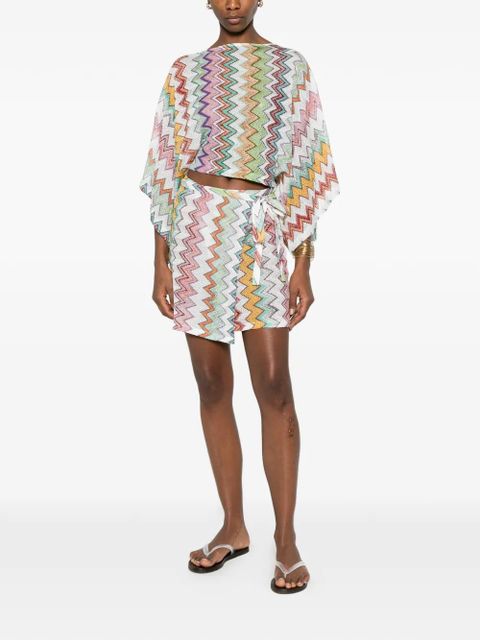 Missoni zigzag-pattern blouse - White - zdjęcie produktu nr 2